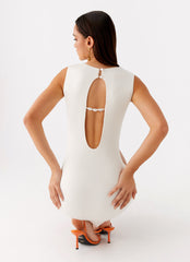 Shai Pearl Mini Dress - Ivory